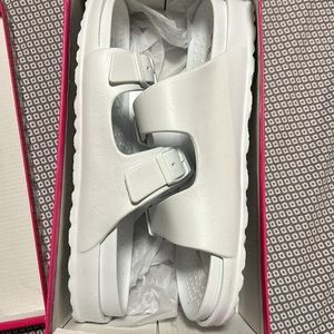 Brand new! White Sandals Sz 13 Women